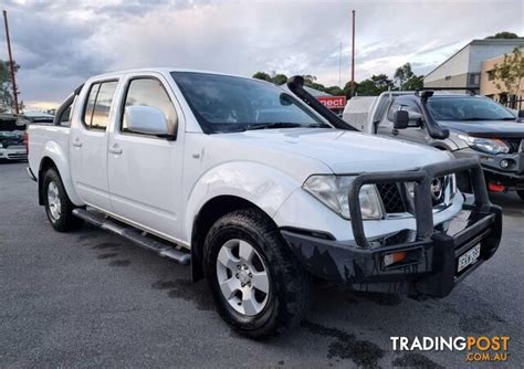 2010 NISSAN NAVARA ST X 4X4 D40 DUAL CAB P UP