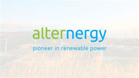 Alternergy Secures Pnr Land Lease For Wind Project Switching Station