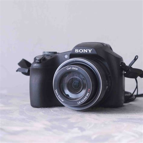 Sony Cyber shot DSC HX100v 早期 CMOS 數位相機 蔡司紅T 30倍變焦 蝦皮購物