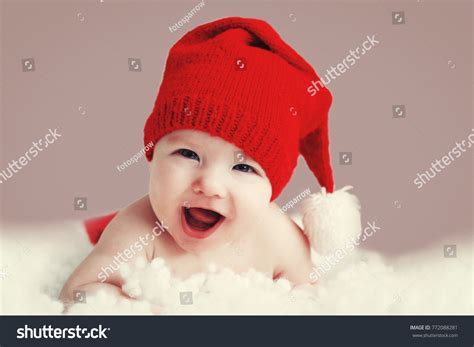 Beautiful Funny Baby Christmas Costume Stock Photo 772088281 Shutterstock