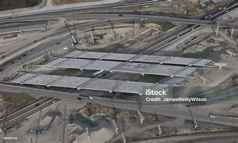 Highway Interchange Construction Stock Photo - Download Image Now ...