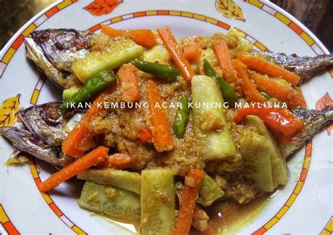 Resep Ikan Kembung Acar Kuning Oleh Maylisha Cookpad