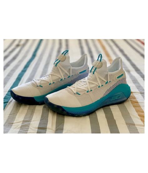 Under Armour Curry 6 White Running Shoes - Buy Under Armour Curry 6 ...