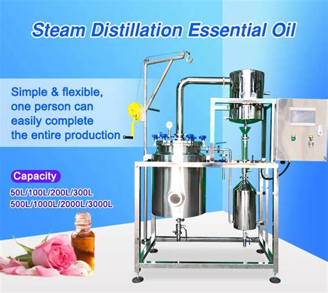 Home Lab Use Essential Oil Extraction Oil Steam Distillation Machine