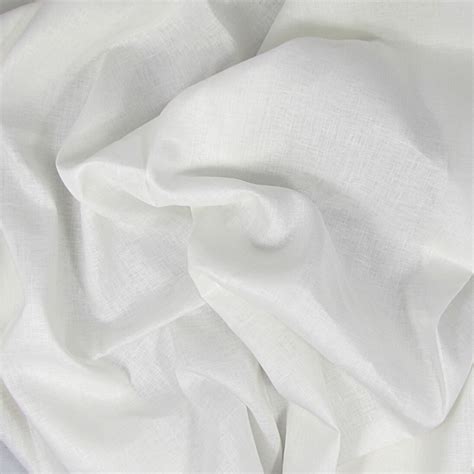 Organic Cotton Linen Fabric - Natural Color & Organic Cotton Plus