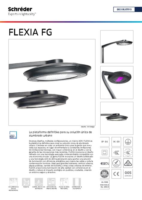 Flexia Fg Luminaria Decorativo Flexia Fg Dise O Iol Design La