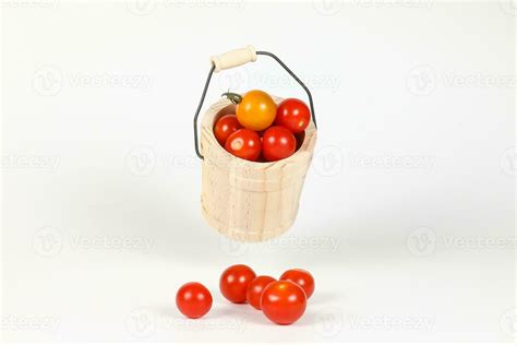 Fresh Colourful Tomato Bucket Stock Photo At Vecteezy