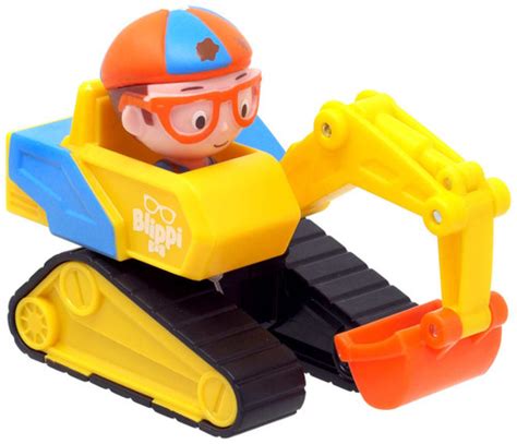 Blippi Excavator Mini Vehicle Jazwares - ToyWiz