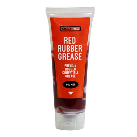 Red Rubber Grease 60g — Molytec