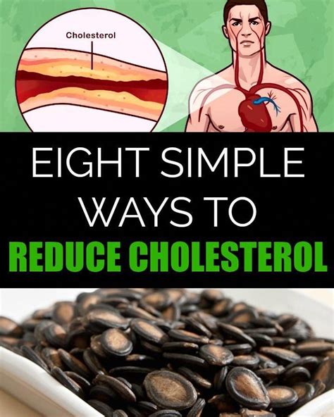 8 Simple Ways To Reduce Cholesterol Reducecholesterol Cholesterol Lowering Foods Lower