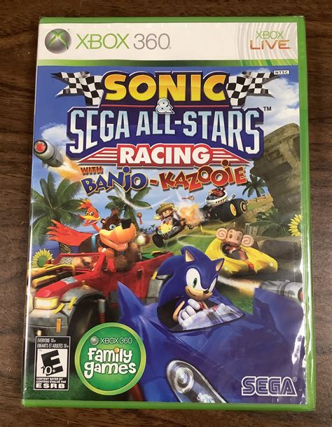 Sonic And Sega All Stars Racing With Banjo Kazooie Microsoft Xbox 360