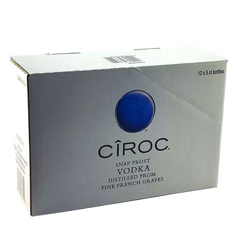 Miniatura Vodka Ciroc Cl Pack Botellitas