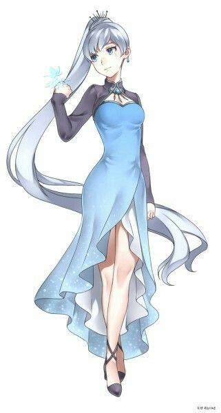 Weiss Schnee Volume 4 Gown Anime Dress Rwby Anime Rwby