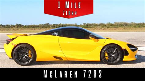 2019 McLaren 720S – One-Mile Top Speed | DragTimes.com Drag Racing ...