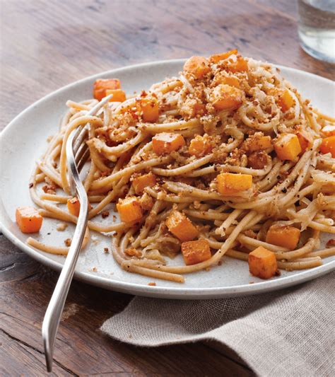 Whole-Wheat Spaghetti with Roasted Squash | Williams-Sonoma Taste