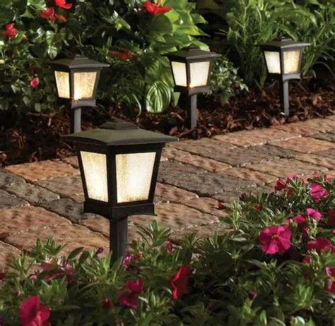 Hampton Bay Miramar 5 Watt Equivalent Low Voltage Black Integrated Led Outdoor Landscape Path