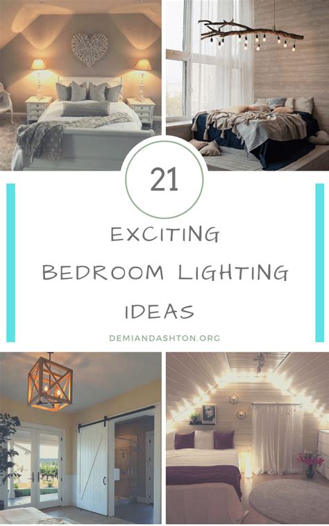 21 Exciting Bedroom Lighting Ideas to Set the Bedroom’s Mood - Harp Times