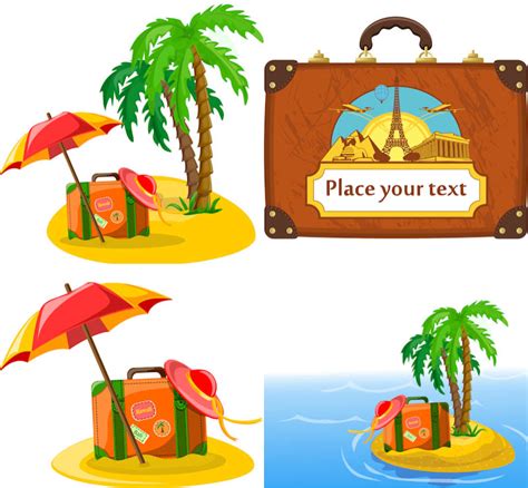 Free travel clipart borders