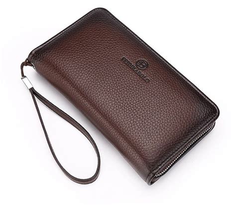 Men S Genuine Leather Clutch Wallets Leather Clutch Wallet Leather