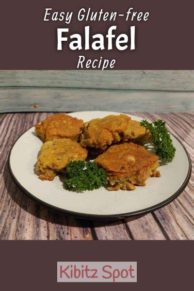 Easy Chickpea Flour Falafel Recipe Gluten Free And Vegan