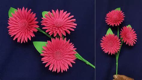 Beautiful Flower Stick How To Make Flower Stick Easy Flower Stick