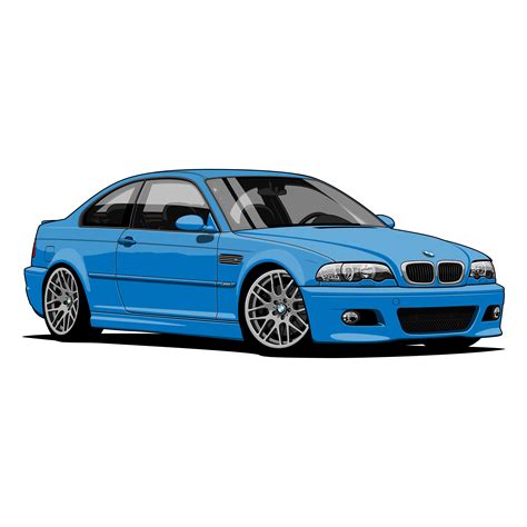 Bmw m3 e46 рисунок