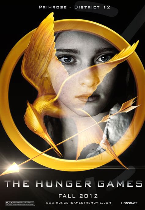 The Hunger Games fanmade movie poster - Primrose Everdeen - The Hunger ...