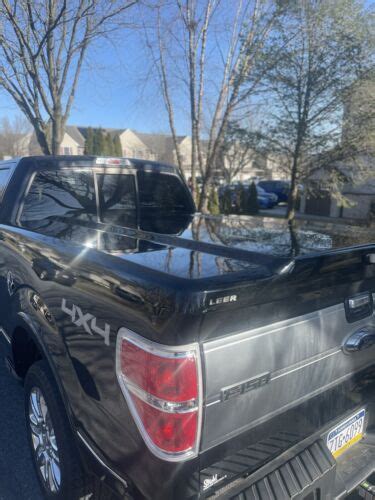 Leer 700 Fiberglass Tonneau Hard Cover Ford F 150 Black Ebay