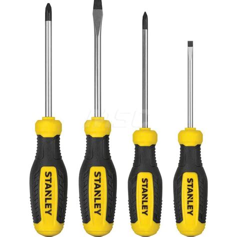 Stanley Screwdriver Set Pc Phillips Slotted Msc Direct