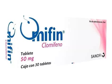 Omifin 50mg Tabletas Con 30 Citrato De Clomifeno Meses sin interés