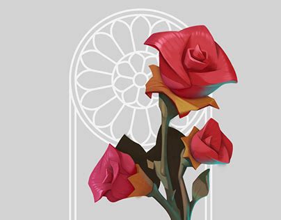 Rose window | Behance