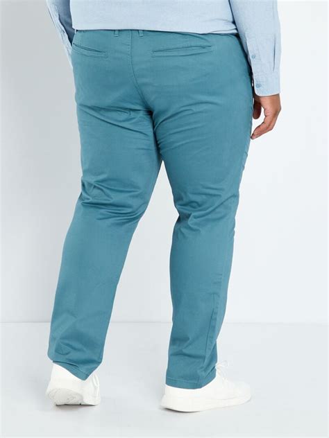 Chino Slim L32 AZUL Kiabi 22 00