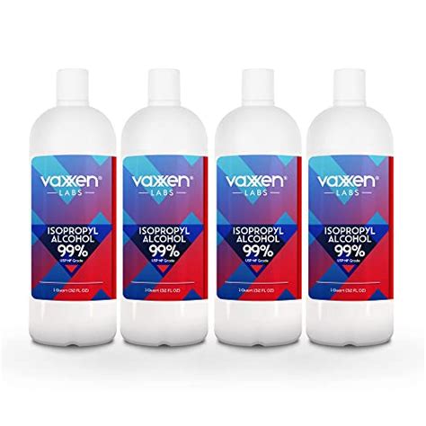 Isopropyl Alcohol 99 IPA USP NF Concentrated Rubbing Alcohol