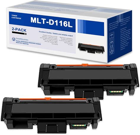 Mlt D116l D116l Mlt D116l Black Toner Cartridge Replacement For Samsung Mlt D116l