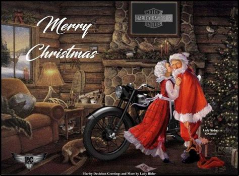 Pin By Shellys Shows On Christmas Biker Motorcycle Christmas Harley