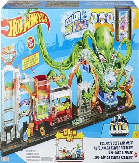 Hot Wheels City Ultimate Octo Car Wash Playset Tredd Retail Limited