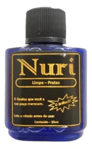 Limpa Prata Nuri 35ml Líquido Limpador De Pratas Frete grátis