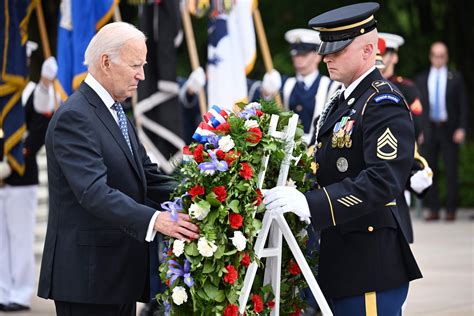 Photos Show Memorial Day Tributes At Arlington National Cemetery Newsweek