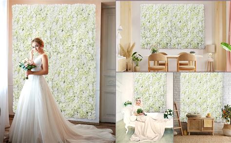 Amazon Riddsee Flower Wall Panels For Backdrop Pcs