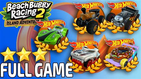 Full Hot Wheels Booster Pack Game Play Beach Buggy Racing 2 Island