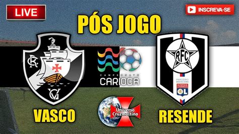 PÓS JOGO DO UC VASCO 3 X 1 RESENDE QUAL DEVE SER O PLANEJAMENTO