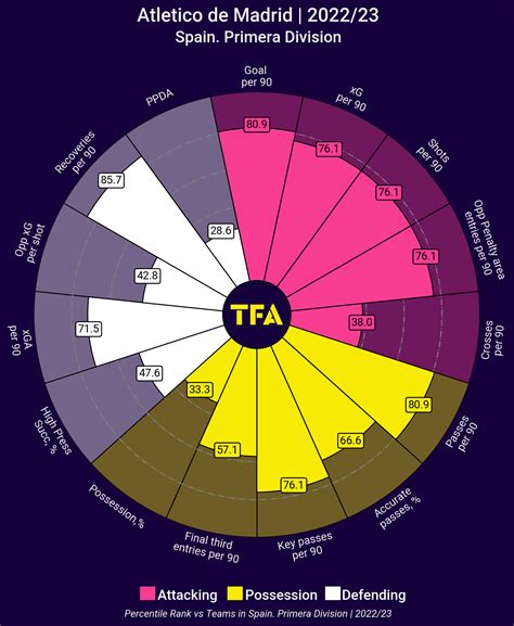 Atletico Madrid La Liga Data Stats Analysis And Scout Report