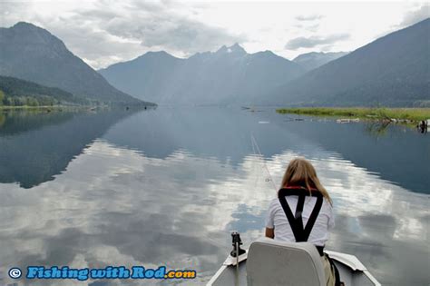 Ross Lake Skagit Valley Provincial Park Fishing With Rod