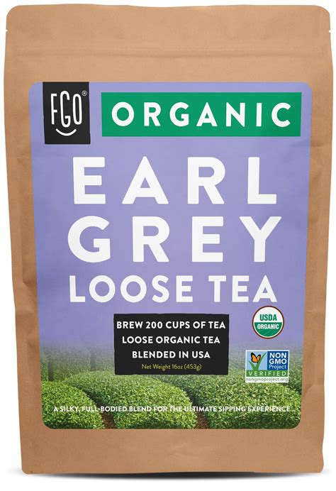 Earl Grey Loose Leaf Tea Fgo From Great Origins