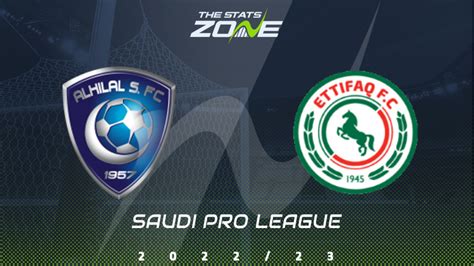 Al Hilal Vs Al Ittifaq Preview And Prediction 2022 23 Saudi Pro League The Stats Zone