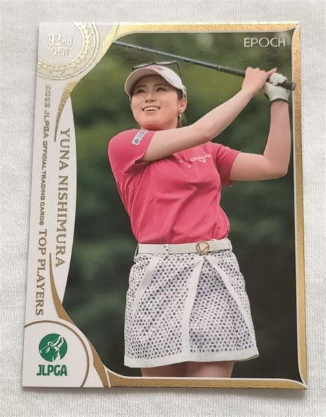 Yahooオークション 西村優菜2022 Epoch エポック Jlpga 女子ゴルフ