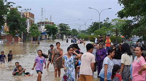 Kecamatan Di Semarang Banjir Ribu Terdampak Sejumlah Titik