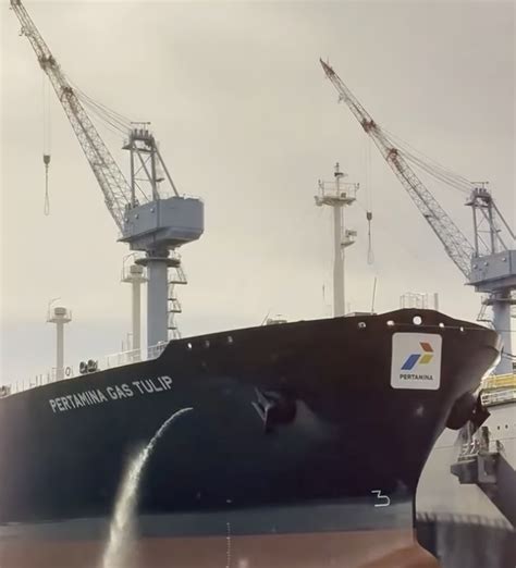 Pertamina International Shipping Tambah 2 Tanker Gas Raksasa Di Korea