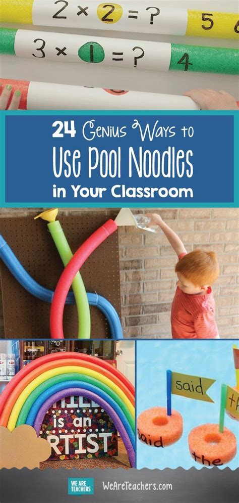 36 Genius Ways To Use Pool Noodles In Your Classroom Pool Noodles