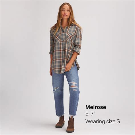 Basin And Range Long Sleeve Plaid Shirt Women S Clothing